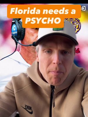 If I’m a Florida fan, I want someone who’s FROTHING AT THE MOUTH to be our next head coach.