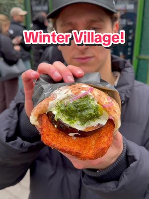 Trying all the best food at the Bryant Park Park Winter Village with Pepsi Prebiotic Cola #PepsiPartner @Pepsi  #bryantpark #nyc #nycfood #bryantparkwintervillage 