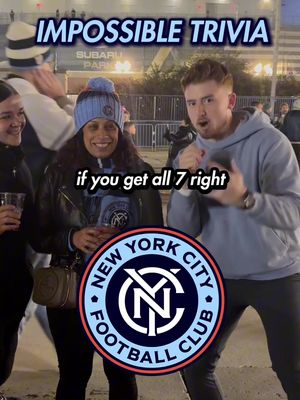 Did you get all 7 right? 🤔 IMPOSSIBLE @New York City FC TRIVIA⚽️🧠 @Major League Soccer #MLS #Soccer #Football #Trivia #Sports