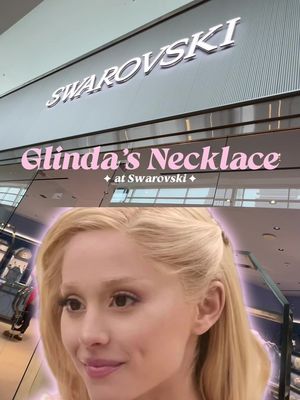You can get the exact necklace that Ariana Grande wears in Wicked at Swarovski and it’s on sale for Black Friday! Thank you @Didieryhc for finding it! ✨🦋 #swarovski #wickedforgood #glindanecklace #arianagrandexswarovski #swarovskijewelry 