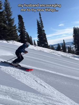 in honor of the start of ski szn  crazy that it’s been 5 seasons since I learned to ski ⛷️  so if you’re learning this season, remember… be patient with yourself, we all fell on our face at first, just don’t give up! and if you’re teaching someone this season, remember… be kind to them and take it slow, them having a good experience is what will actually make them want to come back!