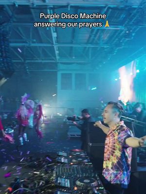 Man of the moment 🪩 #drumsheds #electronicmusic #purplediscomachine #rave #disco 