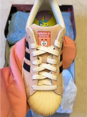 don’t know what drip is but I THINK I HAVE IT NOW????? #TheSpongeBobMovie #SearchforSquarePants #PatrickSuperstar #unboxing #adidasOriginals 