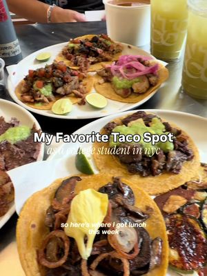 My fav taco spots in nyc just opened up their second location super close to nyu, like a 10 minute walk from the park. U need to try Santo Taco 🌮 asappo #santotaco #nyctacos #nyceats #collegecreator #nyu 