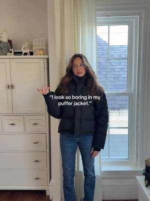 Proof your puffer jacket can actually look elevated 🧸❄️ #winterfashion #outfitideas 