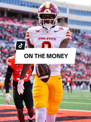 On the money 😮‍💨 Rocco Becht connects with Chase Sowell for the first TD of the game @Iowa State Football up 10-0 in the 2nd quarter #Big12FB | 📺 ESPNU