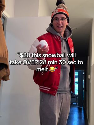 Peak male activities 🤝 Natural Lines #handshakebets #snow #snowball #chicago 