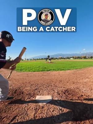 Being a catcher is harddd 😂 #POV #POVCatcher #MLB #Baseball #fyp 