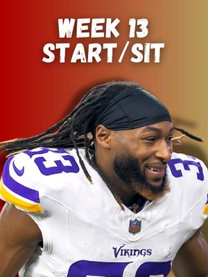 Fantasy Football Starts and Sits Week 13 #nflcontent #fantasyfootball #fantasyfootballrankings #PositionRankings  #fantasyfootballadvice  Fantasy Football Rankings