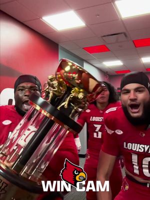 Rivalry win cams hit different 😮‍💨 #gocards #football #win #rivalry 