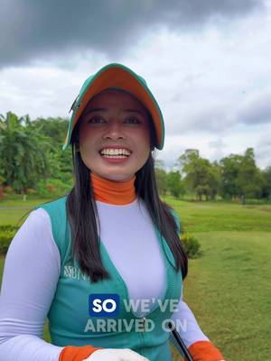 Playing a par 6! With the help from my caddy @yulita anggraini Let’s go, Let’s try 🤣 Hole 15, Sukajadi GC, Batam, Indonesia 🇮🇩  #golfcaddy #golf #golftiktok #stackandtilt #golfindonesia 