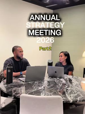 READ: Part 2! Many people asked how to actually do your Annual Strategy Meeting. Heres how we do it!  Choose a place away from home. Library, office space, coffee shop anything that removes distractions and boosts creativity. Before the meeting, reflect on your year: what went wrong, what went right, what habits helped you, what needs to change. Go in prepared with your goals and categories already identified. Start with finances — it touches everything. Then take turns choosing the next category. List your goals beneath each one and talk through EVERY goal. POKE HOLES‼️ Ask: “Does this make sense for this year?” “Is this realistic with our schedules?” Get clear, get honest, get aligned. Seal it with a prayer, then transfer everything into your spreadsheet so you can track it each month and fully commit. This meeting has changed our marriage, our money, our communication, and our growth more than anything else we’ve ever done. And you can do it too.
