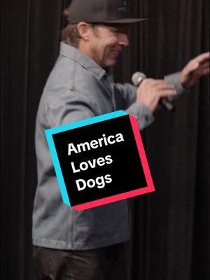 In America, we love our dogs more than people. #doglovers #euthanasia #standupcomedy #grandpa #funny 
