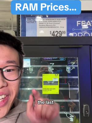 I bought the last RAM kit at Micro Center on Black Friday… #ramprices #blackfriday #microcenter #TikTokTechGadgetsContest #tonytechbytes    