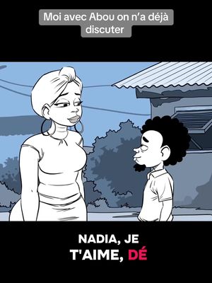 Comment autant de beauté peut tenir dans un si petit corps Nadia #ladjagai #amoninsituation #abou #nadia #animehumour 