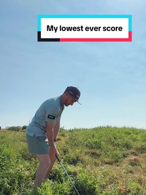 Needed to par the last for a new PB…. Why do I do it to myself?! 