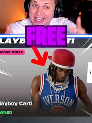 Playboi Carti Now in Fortnite! 🚨🔥 #fortnite #playboycarti