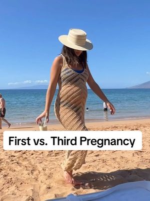A hand or foot to the face comes with the territory these days ♥️✨🤣 #pregnancyhumor #threeunderthree #thirdpregnancy 