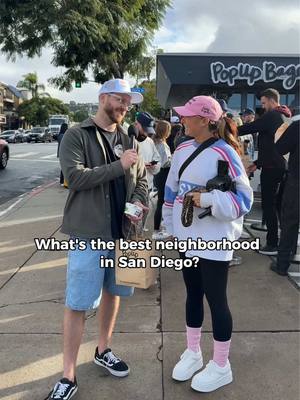 Best neighborhood in San Diego? #sandiego #streetinterview #manonthestreet 