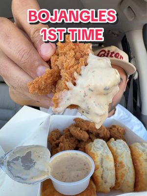 FINALLY trying Bojangles for the 1st time! TOP 5 CHAIN CHICKEN LIST COMING SOON #foodreview #mukbang 