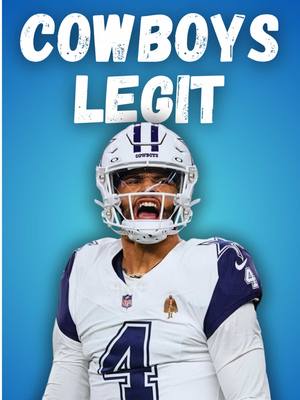 The Cowboys are a Super Bowl Threat!  #cowboys #dallascowboys #dallas #dakprescott #nfl 