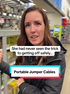 You won’t need to ask for a second hand if you have a portable set #jumpstart #jumpstarter #portablejumpstarter #carmusthaves #tiktokshopcreatorpicks 