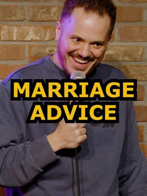 Marriage advice #funny #jokes #crowdwork #standupcomedy