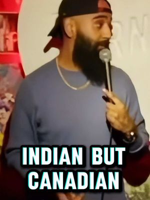 Yes I’m an Indian guy, but I’ve been indoctrinated. I am Canadian 🇨🇦😂 Forgive me my people 🙏🏽 #comedy #standupcomedy #jokes #indian #canada      