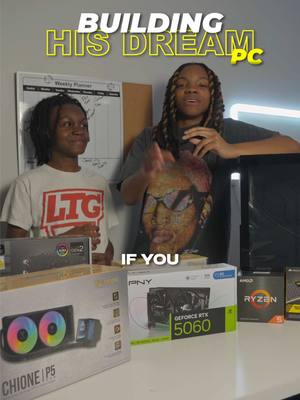 don’t mind the toes || Building My Brother His DREAM Gaming PC (for Christmas) PART 2🔥🔥 #Q4 #christmas #gamingpc #pcbuild #heyanngel 