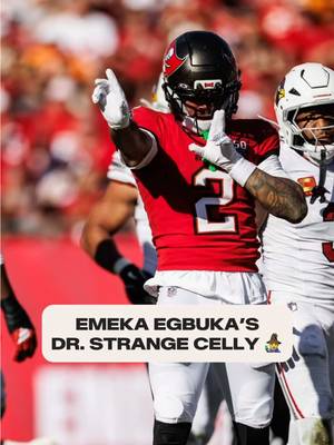 Emeka’s celebrations have been other worldly 🪄 #drstrange #marvel #emekaegbuka #celebration #buccaneers