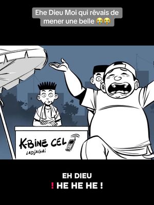 Ehe Dieu Moi qui rêvais de mener une belle 😭😭#tomato #michou #ladjagai #beker #humouranime 