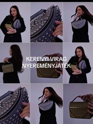 NYEREMÉNYJÁTÉK 🎄🖤 | reklam Hoztunk nektek Virággal egy kis karácsonyi ajándékot! ✨ Kisorsolunk köztetek 1-1 darabot a közös, limitált kollekciónkból. A játékban való részvétel feltételei: 🖤 kövess engem és @viragkerenyi oldalát 🖤 likeold ezt és az utolsó 3 videóm 🖤 kommentben írd meg, melyik táskát szeretnéd megnyerni A játék időtartama: 2025.12.01.- 2025.012.08. éjfél Eredményhirdetés a jaték utáni 24 órában itt TikTok storyban, ami 24 órán át lesz elérhető. A nyereményjáték szabályzatát az alábbi linken találjátok és a játékra való jelentkezéssel automatikusan elfogadjátok: https://docs.google.com/document/d/ 1ExqHpK61|Z4ykmRiX0TdOctT91WR0sVER03XN kwwPYQ/edit?usp=drivesdk Ez a tartalom nem a TikTok által szervezett, illetve nem a TikTok által szponzorált. A résztvevők a jelentkezéssel elfogadják a TikTok használati szabályzatát.