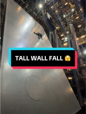 tell me I’m not the only one whose heart was racing 😭 @arthuracrobata trains on KA’s iconic vertical wall at MGM Grand in Las Vegas, a feat only Cirque du Soleil could pull off. #thingstodoinvegas #liveshow #lasvegasshows