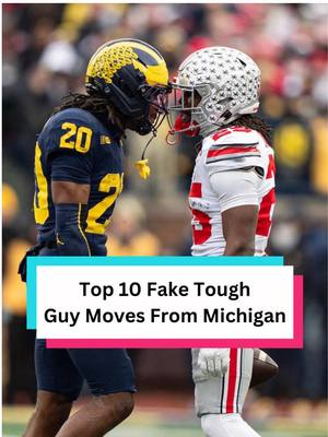 Ohio State dominated Michigan and their fake tough guy act. #CollegeFootball #ohiostate #michigan #TikTokCampaign 