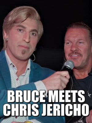 Bruce Robbins meets wrestling star Chris Jericho🤣🤣🤣#comedy #wrestling #adamray #chrisjericho #fyp 
