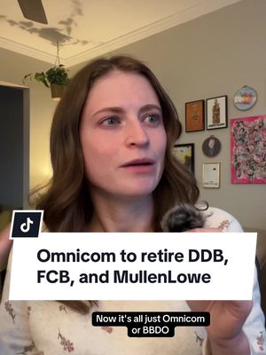 There is no DDB in Ba Sing Se 😳 DDB. FCB. MullenLowe. All being retired by Omnicom after the IPG acquisition. Does losing these names actually matter or is this just the reality of holding company dominance? Let me know your thoughts.  #Advertising #marketing #adagency #omnicom #advertisingagency 