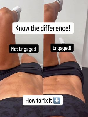 Let’s crack this misunderstanding wide open! But first, don’t forget my Diastasis Recti Core Guide is 40% off (my biggest discount ever!).  Use code JOY for the next 48 hours! One of the most common questions I get asked  “ I can’t tell if I have a Diastasis Recti or if it’s just fat. How do I know if I engage my core correct?  Here’s the truth: Whether your stomach is lean or has a layer of fat, if it’s pushing up and out during movement, that’s a sign of uncontrolled abdominal pressure meaning your deep core isn’t engaging correctly. This can worsen core function and is why you may see doming, which is a major indicator of diastasis recti.  Think about it: when your limbs move away from your body, there’s actually more space for tissue (including fat) to spread out. So if your stomach is still pushing up and out during those movements, it’s a strong sign that your deep core needs attention to truly see belly improvements.  Here’s what to focus on: 1. Master 360° breathing Inhale to fill your ribs, belly, and back with air; exhale naturally. Learn to notice rib flaring and ab-gripping both can block proper 360° breathing. 2. Learn to brace your deep core Lift the pelvic floor gently, wrap the transverse abs in, as the ribs in and down.   This is the brace you’ll use during strength training and daily movements whenever you’re working against resistance. (ie. Moving furniture, picking up a kid)  3. Progress your deep-core training intentionally. Start with beginner deep-core work, then move into intermediate and advanced as your control improves. You can be incredibly strong and active yet still have a weak or uncoordinated deep core creating a rounded belly, back pain, or leakage from uncontrolled pressure. I break all of this down step-by-step in details inside my Diastasis Recti Guide, and I cover breathing and bracing in my free core breathing series.   ASK your questions!  