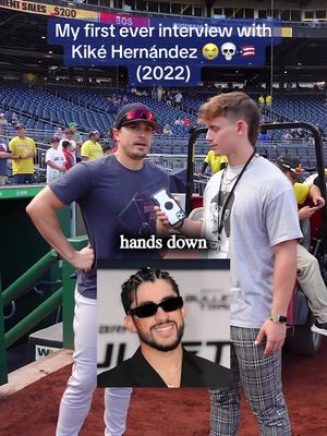 What a throwback😵‍💫 Crazy this was over 3 years ago now and it made me miss the Red Sox Kiké era🤯 Since this interview, we’ve seen Kiké Hernández a bunch and he’s always the man💯 He now has 2 more World Series rings since this was filmed and actually broke the Dodgers franchise record this past postseason for most playoff games played⚾️ Do you think Kiké and the Dodgers have a shot at 3 straight World Series championships? 👀💍 #redsox #dodgers #baseball #MLB #puertorico 