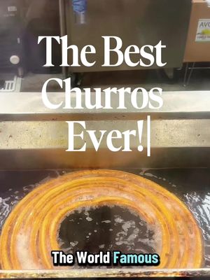 Best. Churros. EVER. El Moro finally landed in California and omg… the hype is 100% real. The churros slap, but The Consuelo? Vanilla bean ice cream sandwiched between two fresh churro patties?! Actual heaven. 📍 El Moro at The Mercado Gonzalez in Costa Mesa Add this to your “must try at least once” list ASAP. #Churros #oceats #FoodTok