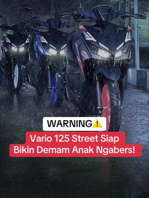 Vario 125 Street — pilihan warna vibe asik, velg yang makin nyentrik 😎 Kira-kira warna velg mana  nih yang paling gokil? 🔥 #Vario125 #HondaVario #Varioganteng  #sinematic #VarioModifikasi #varionistyindonesia #varioproper #varionidonesianstyle 