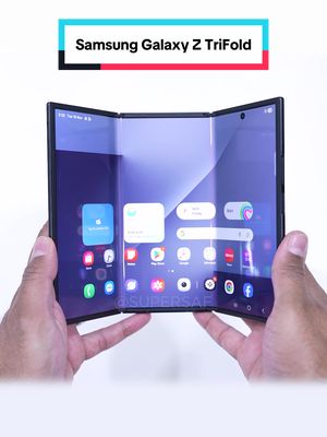 World’s First Samsung Galaxy Z TriFold Unboxing 😍 #asmr #samsunggalaxyztrifold  #galaxyztrifold #supersaf #fyp 