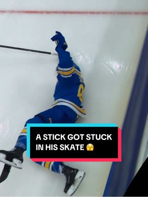 a little ride for Dylan Holloway 😂 #NHL #hockey #sports #blooper #skate 