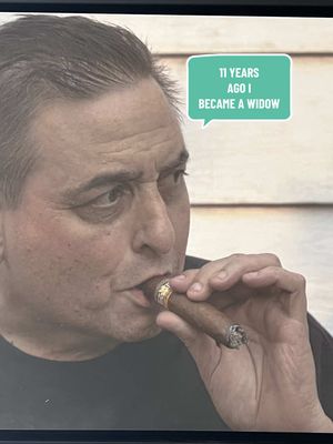 With the help of my brother, here was my husband's obituary from 2014. Jeffrey Carlo Velatini, 54, of Cary, died Tuesday December 2, 2014 at home surrounded by family.  Jeff was proud of his Italian heritage but even more proud of the fact that he had two distinct eyebrows and no back hair. A lifelong Chicago White Sox apologist, he was eager to point out the number of years the Cubs had gone without a World Series win. It’s been one hundred and six years. This remains the longest championship drought in North American professional sports. The longest. Jeff loved Grey Goose, good whiskey, and a fine cigar while complaining about the odors emanating from the kitchen of his wife of nearly fourteen years. “What smells like ass?” was a favorite phrase.  Jeff (a.k.a Tony) is survived by his pretty wife, Elizabeth (a.k.a. Biz Ann Mae Alcott DeFazio DiGiorno, nee Hills); children, Joseph Carlo (Liz) Velatini and Hannah Hills; his parents, Carl and Bonnie Velatini; sister, Jody Velatini; mother-in-law, Jerry Hills; many nieces, nephews and cousins.  Burial will be held privately. Ashes to be scattered at the place where the White Sox play (Jeff refused to acknowledge the name “U.S. Cellular Field”), Soldier Field, and in Ponte Vecchio, Italy. I am happy to report that I was able to scatter his ashes in all three of those places.  #widow #widowsoftiktok 
