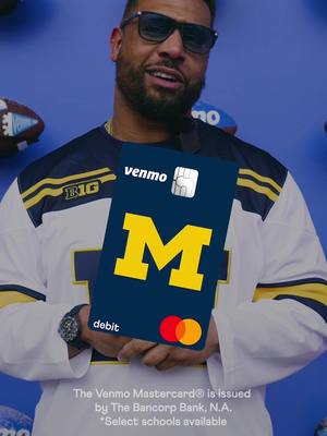 LaMarr Woodley paid his dues on the Ann Arbor gridiron. That makes him a @Michigan Athletics legend 🏈 But when it comes to money, his Venmo Debit Card makes it easy to score more perks and rewards. Terms apply.