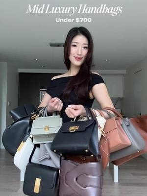 My mid-luxury handbag collection 👜  #midluxury #midluxurybags #handbagcollection #bagrecommendation 