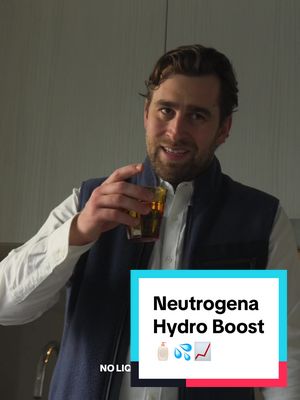 Porter told his skin its market value was crashing and that he needed to “restructure.” Hit it with @Neutrogena Canada Hydro Boost 🧴basically a liquidity injection for your face.💦 Prediction: hydration up, chaos down.  #neutrogenapartner #hydroboost 