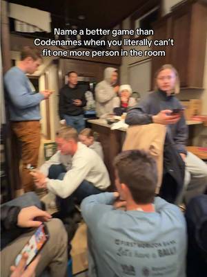 It’s the random conversation about how much time we spend on Facebook marketplace for me 😂. Codenames is the GOAT, especially the online version when there’s no room for the cards #partygames #community #friendgroup #friends #fyp