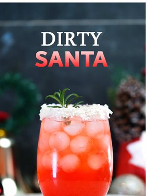 Dirty Santa! 🎅🔥 What a delicious Christmas cocktail , perfect for your Christmas party! 🎄🍸 Recipe: • 2 oz vodka 🍸 • 1 oz lime juice 🍋 • 1 oz grenadine ❤️ • 3 oz Sprite 🥤 #ChristmasCocktail #HolidayCheers #ChristmasSpirit #CocktailTime #Mixology