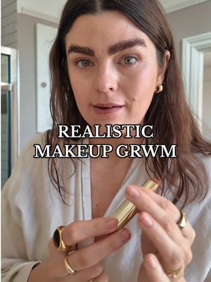 A realistic makeup GRWM, with the products I use love to use daily @Lisa Eldridge Seamless Skin Tint, shade T8 @Glossier Stretch Concealer, shade Light 2 @Makeup By Mario Soft Sculp Skin Enhancer, shade Medium @kjh.brand Nano Brow Gel @rhode skin Pocket Blush, shade Tan Line @Summer Fridays Lip Butter Balm, Mint @SARAH CREAL BEAUTY Tinted Lip Balm, shade Energetic #GRWM #MakeUp #Beauty #EverydayMakeUp #TheWardrobeEdit 