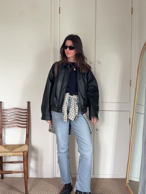 The best leather jacket @Free People 🖤